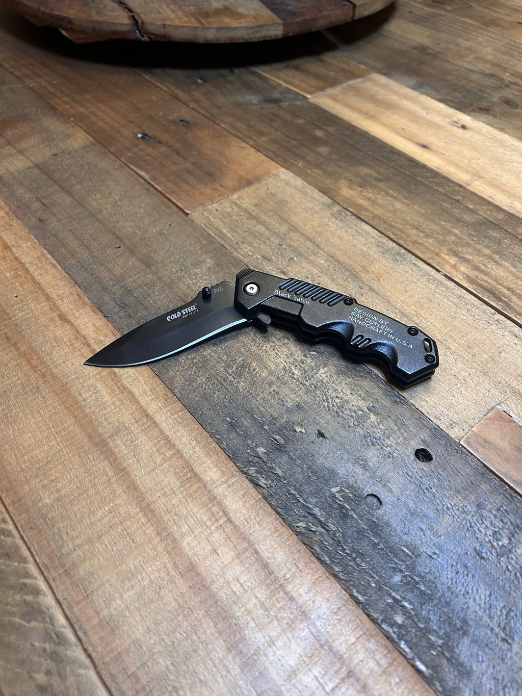 Tactical Folding Pocket Knife with Black Handle - High Hardness Stainless Steel Blade | Multipurpose Outdoor Fixed Knife - EDC Survival Knife for Camping, Hiking, Hunting & Outdoor Adventure - Lightweight - Gift for Dad, Outdoorsmen