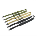 2-Point Tactical Gun Sling with Upgraded Metal Hook - Quick-Adjust Durable Elastic Bungee Rifle Sling - Heavy Duty Nylon Adjustable Gun Strap for AR-15, Shotgun & Rifle - Hunting & Shooting Training Accessories - Gift for Hunters, Marksmen & Outdoorsmen